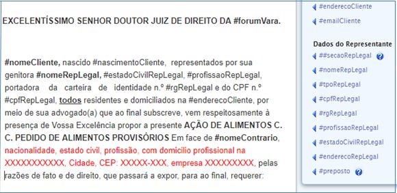 , Novidades GOJUR – Representante Legal