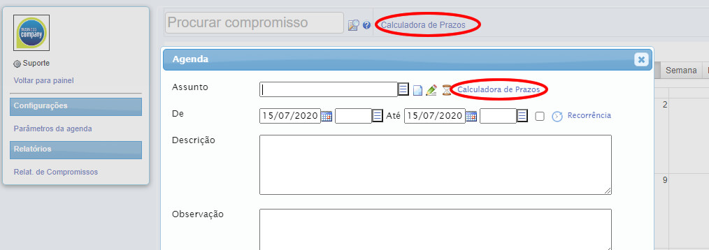 novidades gojur calculadora de prazos, Novidade no Software Jur&iacute;dico GOJUR – Calculadora de Prazos