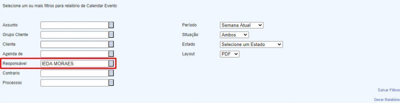 Imagem agenda , Novidade no Software Jurídico GOJUR – Gerenciamento de atividades no módulo AGENDA