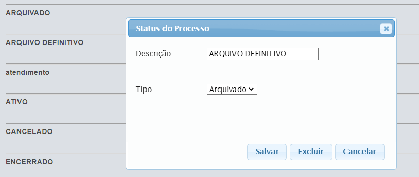 status processo juridico , Novidade no Software Jurídico GOJUR – Filtro de processos ativos e arquivados