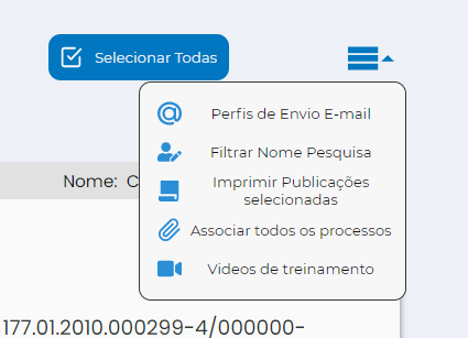 , Nova Interface de Publica&ccedil;&otilde;es GOJUR